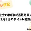 2月8日のデイトレ結果｜収支報告と投資の振り返り