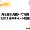 2月21日のデイトレ結果｜日本ペイントとIFD注文の実践記録