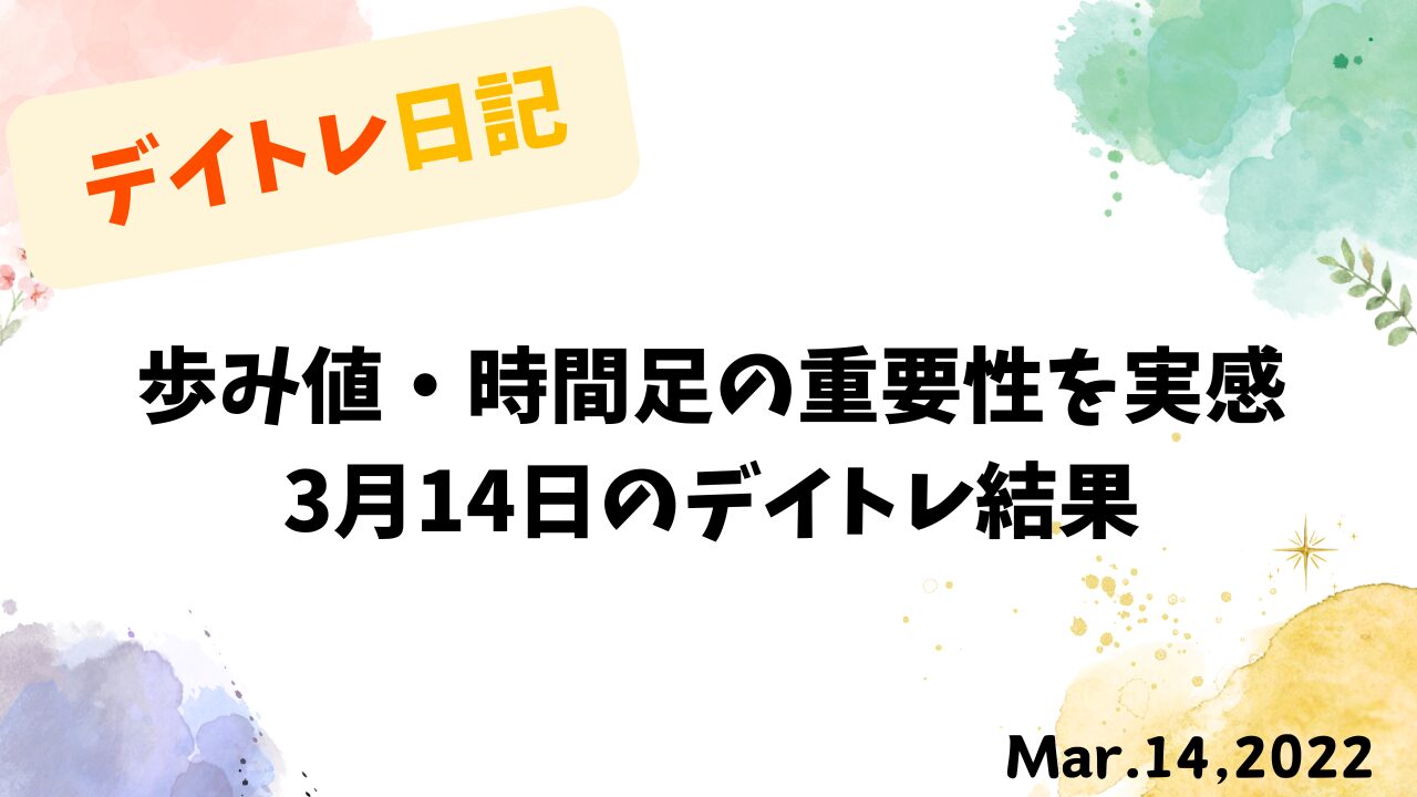 3月14日のデイトレード成功体験とリスク管理を象徴する画像