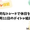 デイトレードとリフレッシュ｜休日に効率良く利益を確保する方法