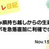 2022年11月15日 含み損持ち越しからの生還！坪田ラボを急落直前に利確できた理由 アイキャッチ画像