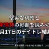 2025年6月17日のデイトレ結果｜収支報告ブログ
