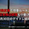 【収支報告】米株反落で慎重ムード、日本株は続落も小動き｜7月30日のデイトレ結果