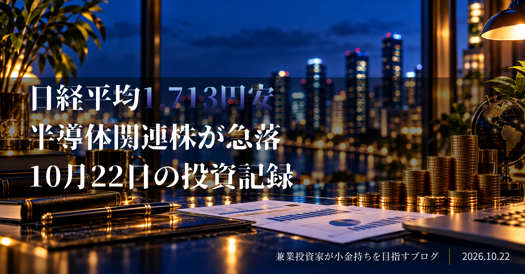 コインを積み上げた投資イメージ